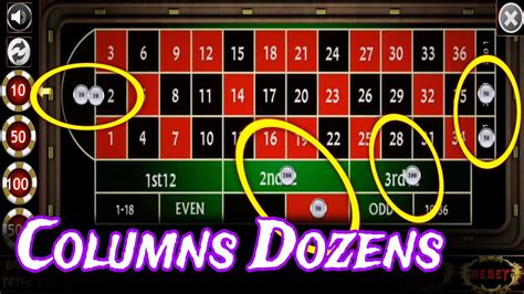 Win at Roulette: Strategy Dozens and Columns. By SpinAttack.